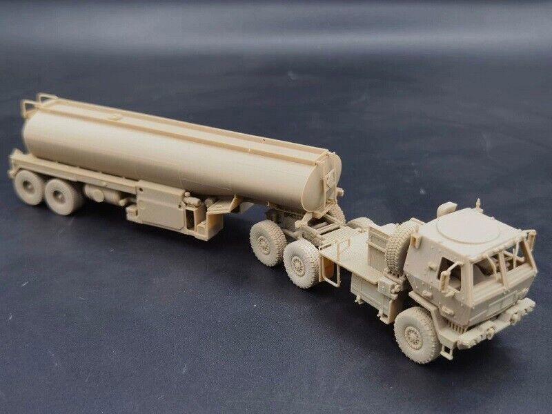 3d Printed 1/72 Us Army Fmtv Series M1088 Oil Tank Truck Unpainted Model
