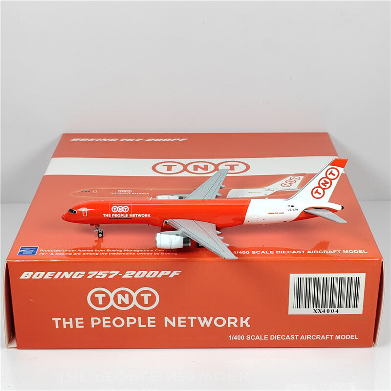 1:400 JC Wings TNT BOEING B757-200F Passenger Airplane Diecast Aircraft Model