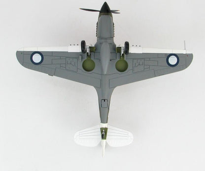 HM P-40N Angry Bee BU-O Lt. Ken Goldring 80 Squadron 1/72 diecast plane model