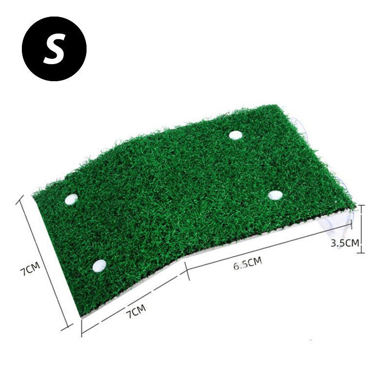 Turtle Platform S M L Grass Ramp Float Decorations Terraces Reptile Resting Moss
