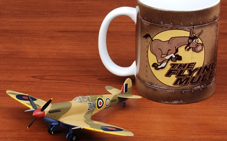 WITTY Supermarine Spitfire Mk IX RAF No.145 Polish Sqn 1/72 diecast model plane