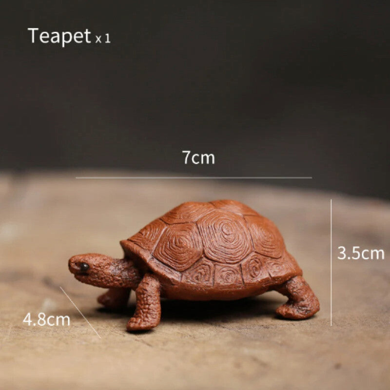 Purple Clay Tea Accessories Turtle Tea Pet Home Decor