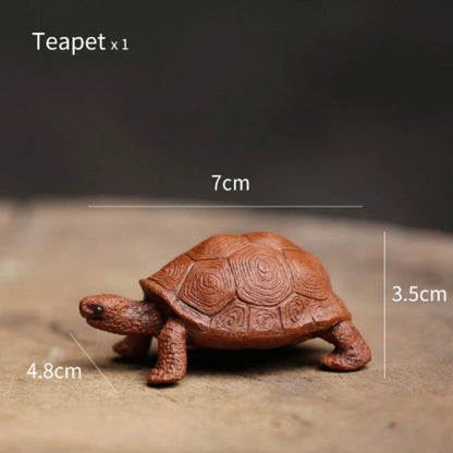 Purple Clay Tea Accessories Turtle Tea Pet Home Decor