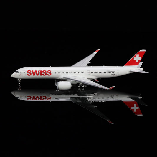 1:400 Phoenix Swiss Airbus A350-900 HB-IFB Airplane Diecast Aircraft Model
