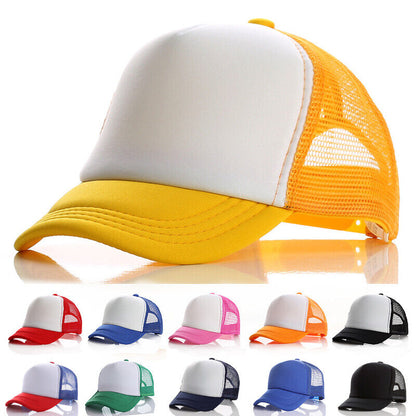 Parent-child Sun Hats Travel Soild Color Caps Baseball Caps Children Classic