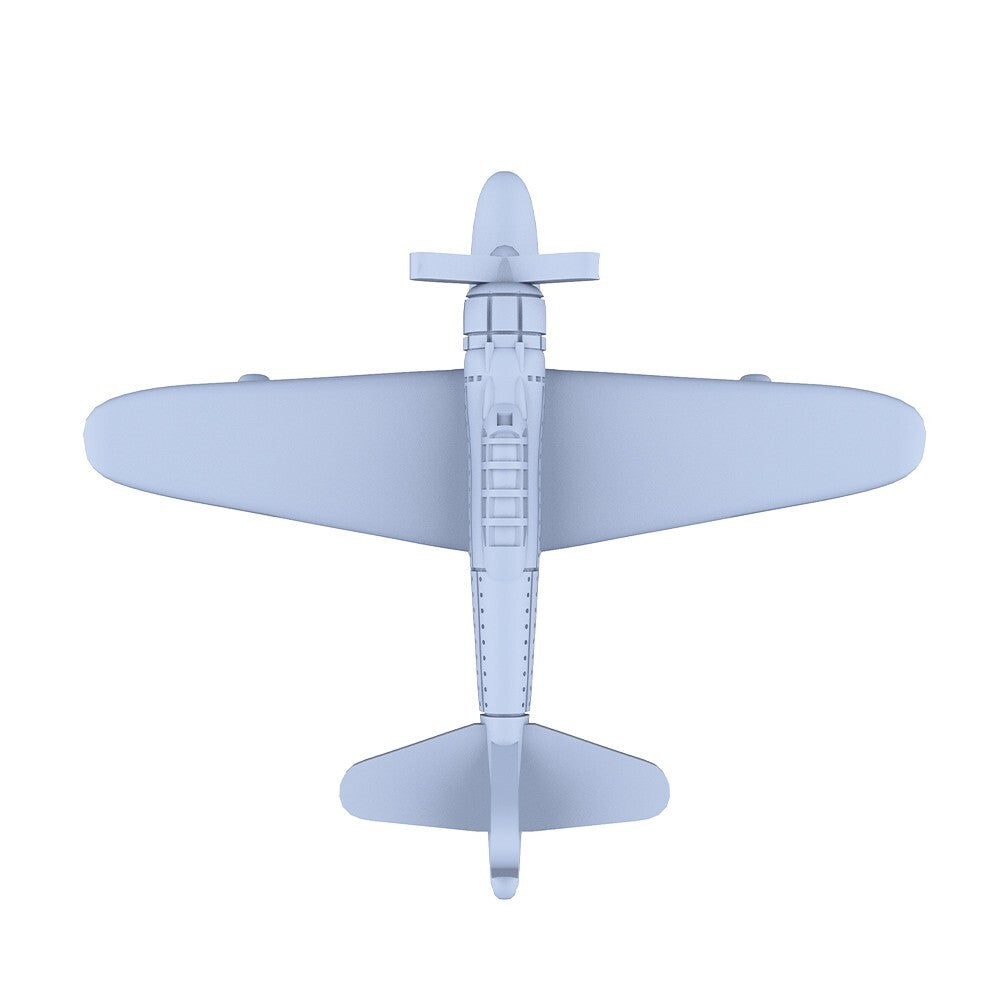 LYR1250603 1/1250 Military Model Kit Japan Navy A6M2 Nakajima II Water Fighter