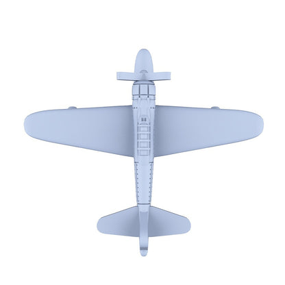 LYR1250603 1/1250 Military Model Kit Japan Navy A6M2 Nakajima II Water Fighter