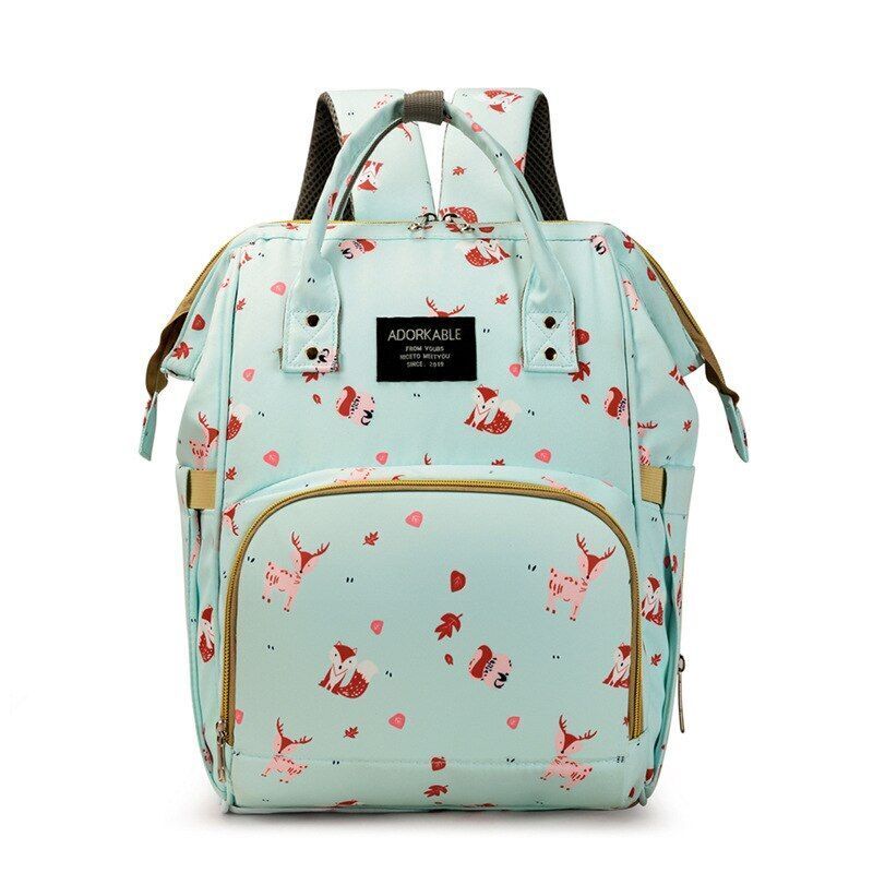 Backpacks Stroller Bag Large Outdoor Travel Bags Backpack 25*39*17 CM Oxford Red