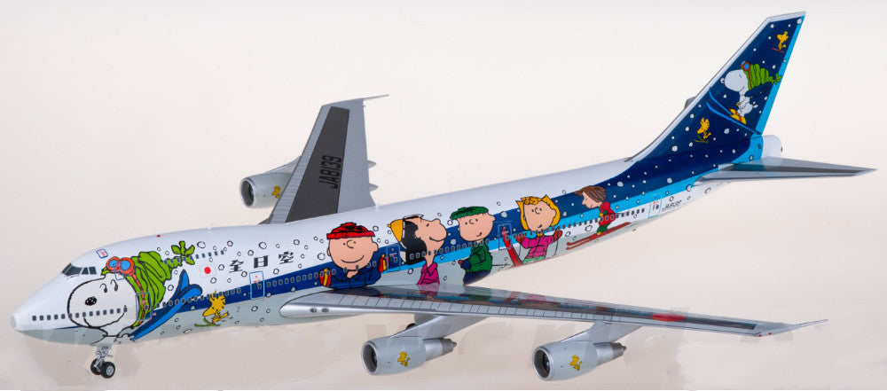 1:200 SQ Wings ANA Boeing 747-100SR JA8139 Passenger Airplane Diecast Model