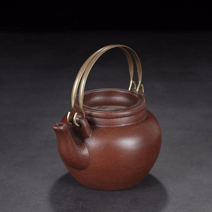 Chinese Yixing Zisha Clay Handmade Exquisite Teapot（蛋包 底款：周桂珍）