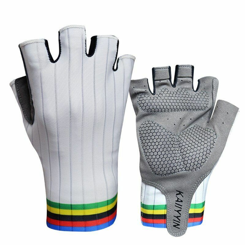 Cycling Gloves Aero Bike Team Half Finger Outdoor Road Sport Men Women Bicycle