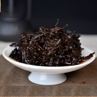 357g/12.59oz Premium Cooked Puerh Handmade Organic Puer Tea Cake