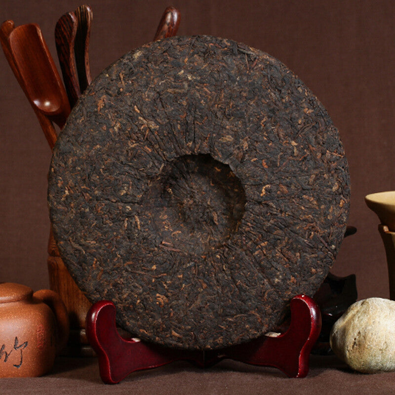 Ru Yi * 2013 Year Yunnan Longrun Tea Puer Ripe Shu Pu-erh Tea Pu'er Cake 357g