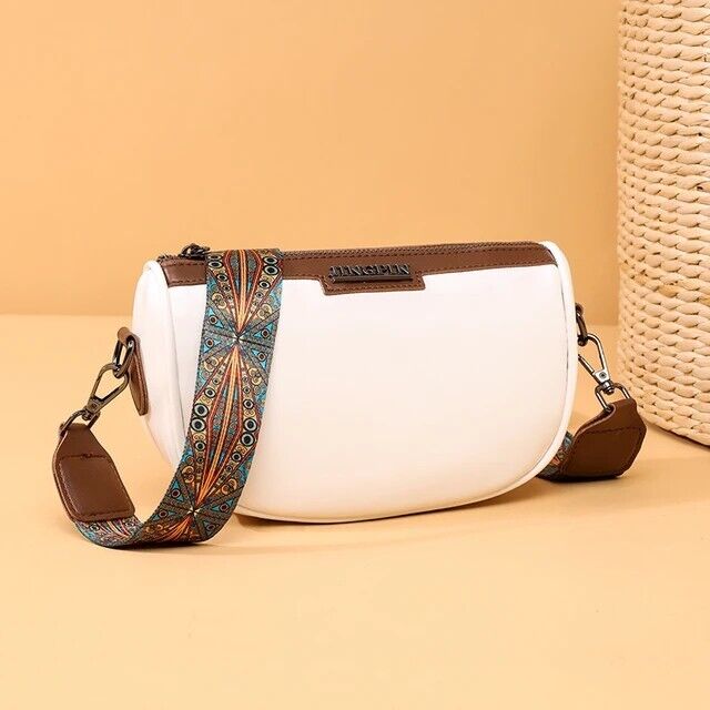 Genuine Leather Crossbody Bag For Women Luxury Design Bag Oil Waxed Handbag Gift