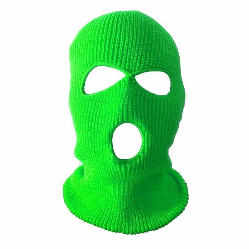 Knitted Face Mask Cover Winter Balaclava Full Face Outdoor Sports Balaclava Hat