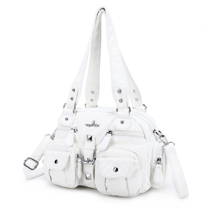 Women Small Handbags Satchel Handbag Synthetic Shoulder Bag 8”x11” Shoulder Bags