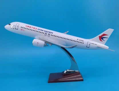 38CM CHINA EASTERN COMAC C919 B-919A Passenger Airplane Resin Aircraft Model