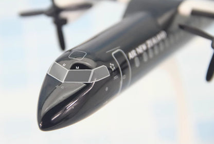 26CM 1:100 Risesoon Air New Zealand Dash 8-300 Plane ABS Plastic Airplane Model
