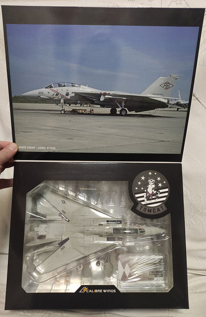 1:72 Calibre Wings F-14A DIAMONBACKS BUNO USS AMERICA Fighter Diecast Model