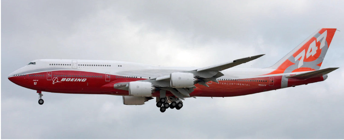 1:200 SQ Wings Boeing B747-8i N6067E Passenger Airplane Diecast Model