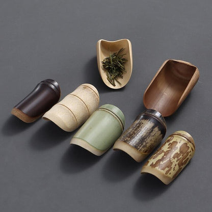 Natural Bamboo Tea Spoon|Tea Ceremony Accessories|Kung Fu Tea Tools