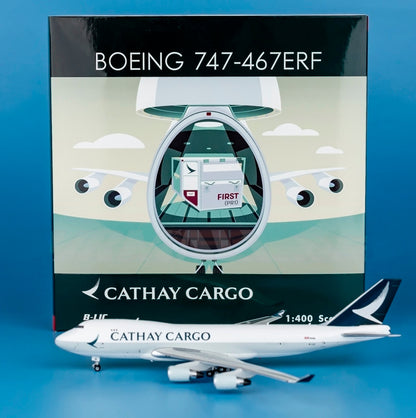 1:400 Phoenix CATHAY CARGO BOEING 747-400F Airplane Diecast Aircraft Plane Model