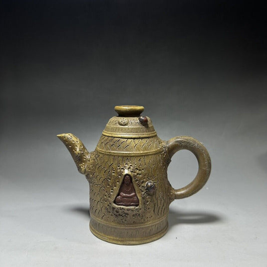 vintage chinese yixing purple clay teapot zisha ceremony teaware collection rare