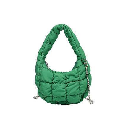 Handbag Pleated Mini Cloud Bag Messenger Chain Crossbody Shoulder Bags 20*13*6cm