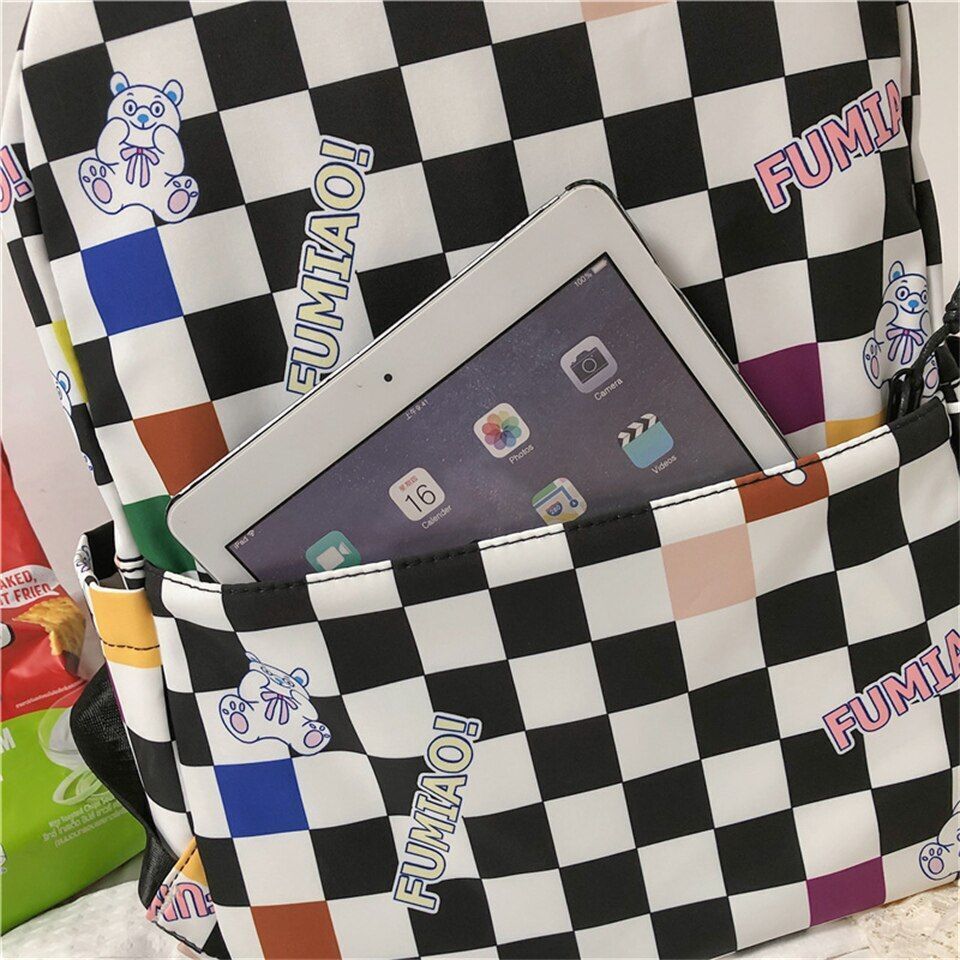 Fashion Backpack Waterproof Oxford School Shoulder Light Travel Bag 30*31*14 CM