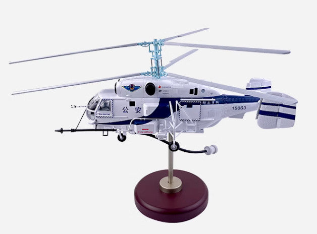 1:32 41CM POLICE Kamov KA-32A11BC Helicopter Airplane Diecast Aircraft Model