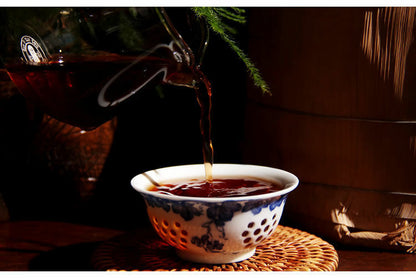 2009 Menghai Heaven Earth Royal Big Tree Ban Zhang Puerh Tea Cake 357g Ripe Puer