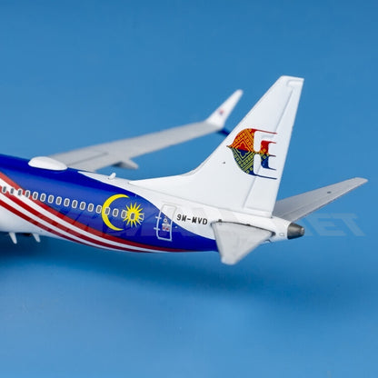 1:400 JC Wings Malaysia Airlines Boeing 737 MAX 8 Diecast Aircraft Model