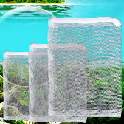 Aquarium Filter Media Net Bags , Nylon Zip .Uk Stock. Marine And Fres-ca