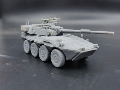 1/72/87/144 Italy Centaur B1 Tank Destroyer 120mm Gun Resin Model Kit 3D Printed