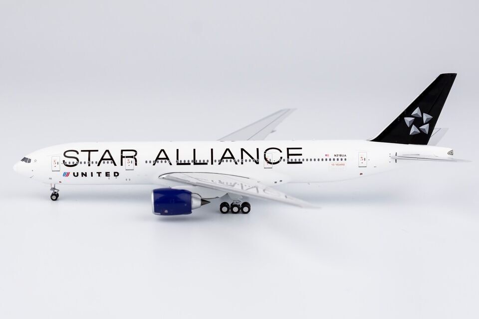 1:400 NG Model UNITED STAR ALLIANCE BOEING 777-200ER Airplane Diecast Model