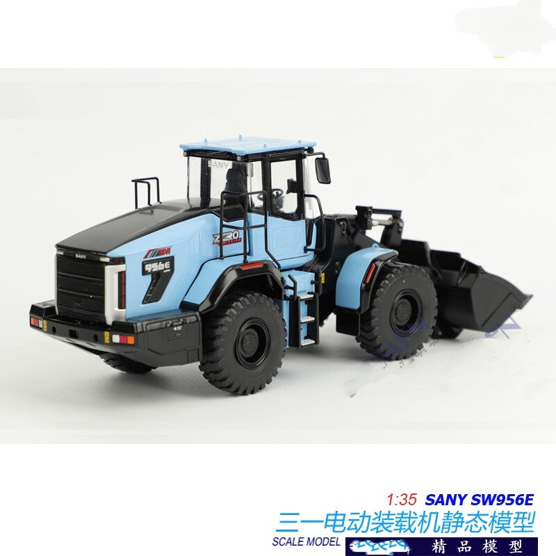 1:35 27CM SANY SW956E Electric Loader Construction Machine Diecast Model