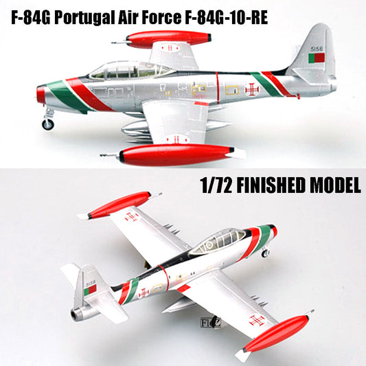 F-84G Portugal Air Force F-84G-10-RE 1/72 aircraft finished plane Easy model