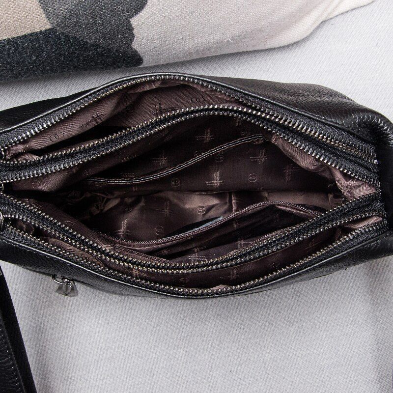 Genuine Leather Shoulder Bag Handbag Crossbody Travelling Tote Purse 26*15*9 CM
