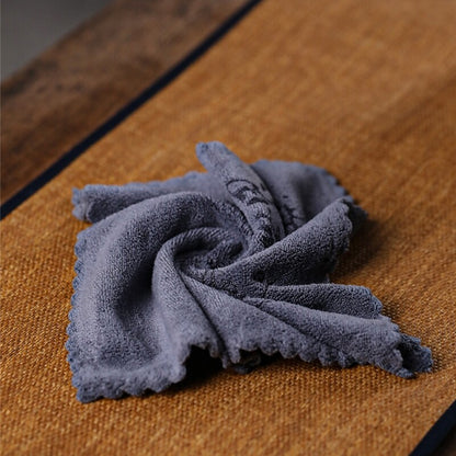 Sold At A Loss Water Absorbent Tea Towel Sqaure 30cm*30cm Floral Design 12*12in
