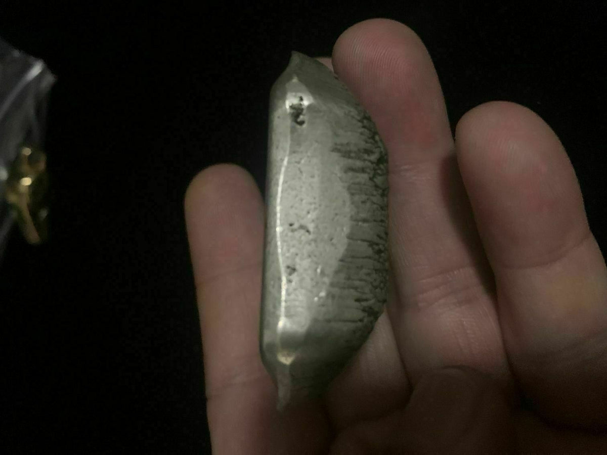 56MM China Miao Silver Dynasty Palace Money Currency Coin Silver Ingot Sycee