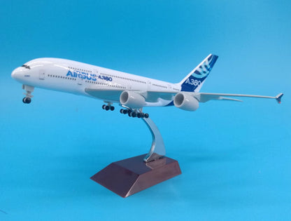 20CM AIRBUS A380 Passenger Aircraft Plane Diecast Aeroplane Airplane Model