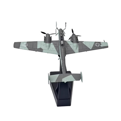 1/100 Scale Diecast Alloy WWII German Messerschmitt BF110 Fighter Model Toy Gift