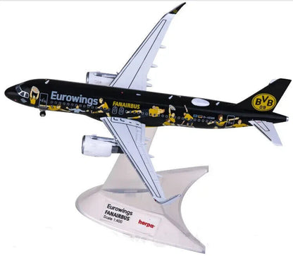 1:500 Herpa Eurowings AIRBUS A320 Passenger Airplane Diecast Aircraft Model