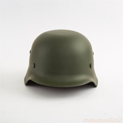 New M35 Steel Helmet Pure Steel Outdoor Helmet World War II German Replica