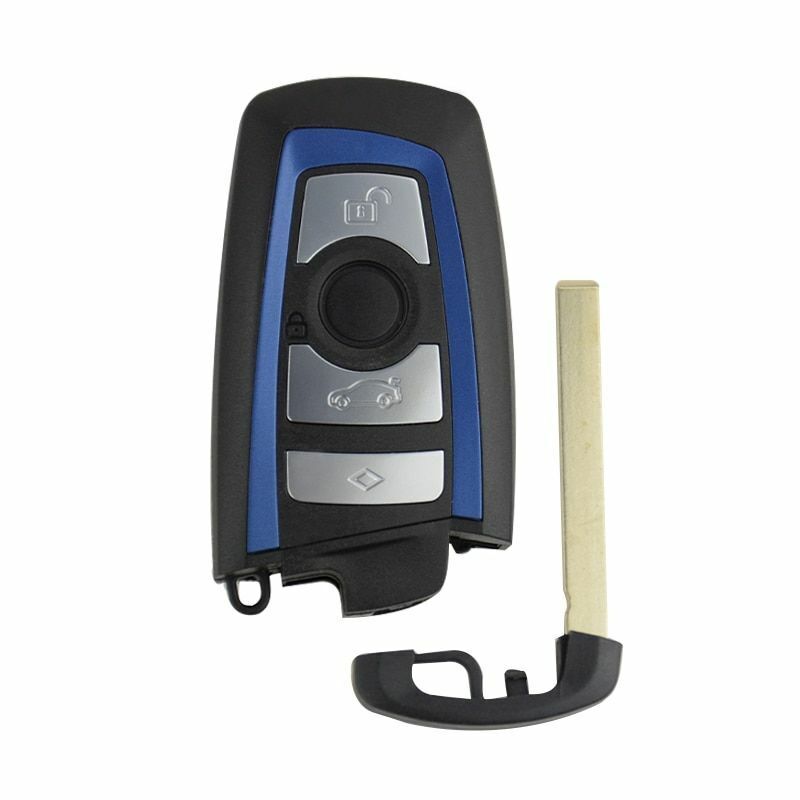 Car Key Shell Fob For BMW 3/4 Button Smart Remote CAS4 F 3 5 E90 E92 E93 X5 F10