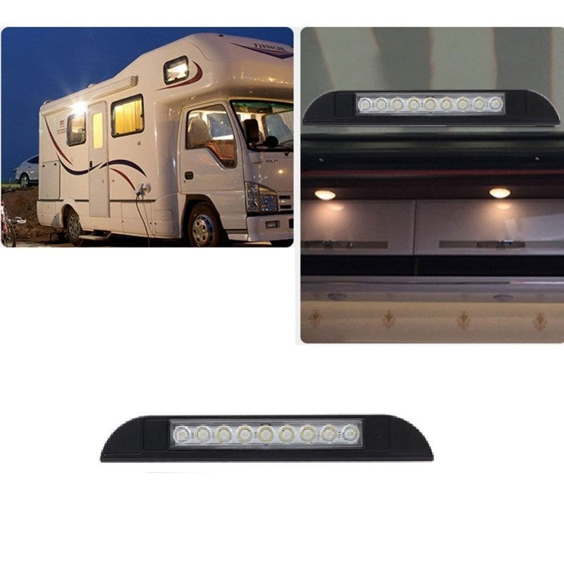 RV 9 LED Ceiling Light RV 12-28V LED Awning Lamp Sunshade Panel Light Bar