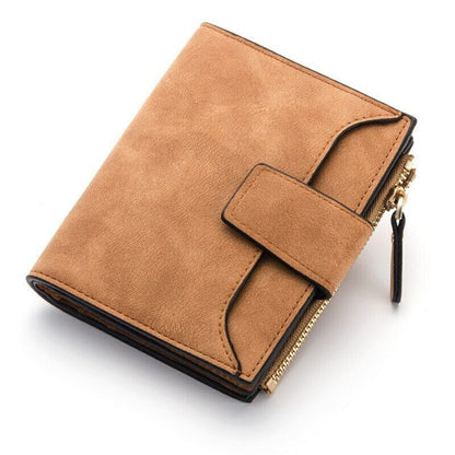 Female Coin Purse Card Clamps Cash Clip Women Wallet Billfold Lady Pouch Handbag