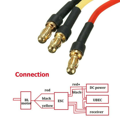 N2830 RC Drone Quadcopter Helicopter Aircraft Brushless Motor 1000KV 270W 20A