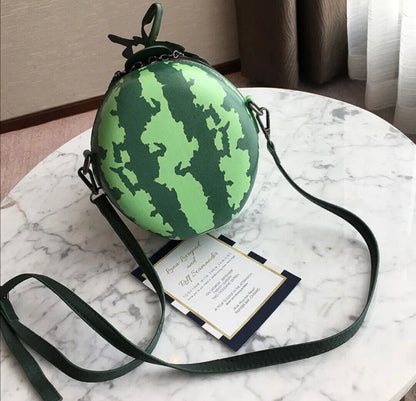 Women Luxury Water Melon Shoulder Bag Handbags Purse Crossbody Messenger New