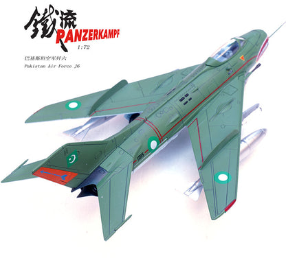 1:72 Panzerkampf Pakistan Air Force J-6 Fighter Plane Diecast Aircraft Model
